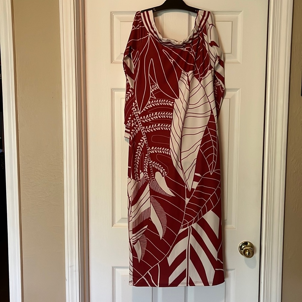 Maroon dress